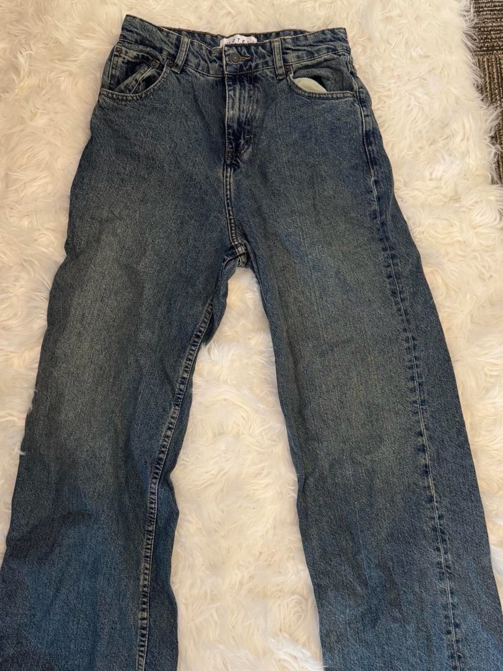 Motel rocks parallel washed jeans